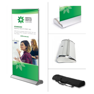 Standard MHFA Deluxe Pull Up Banner