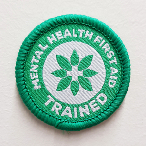 MHFA Trained Embroidered Patch